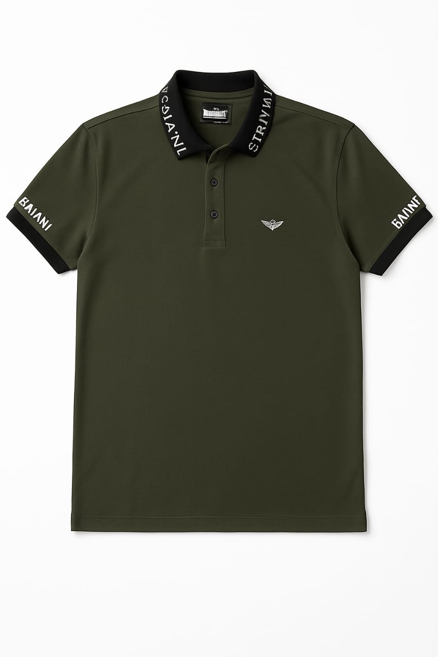 Balmain Logo‑Detail Polo Shirt