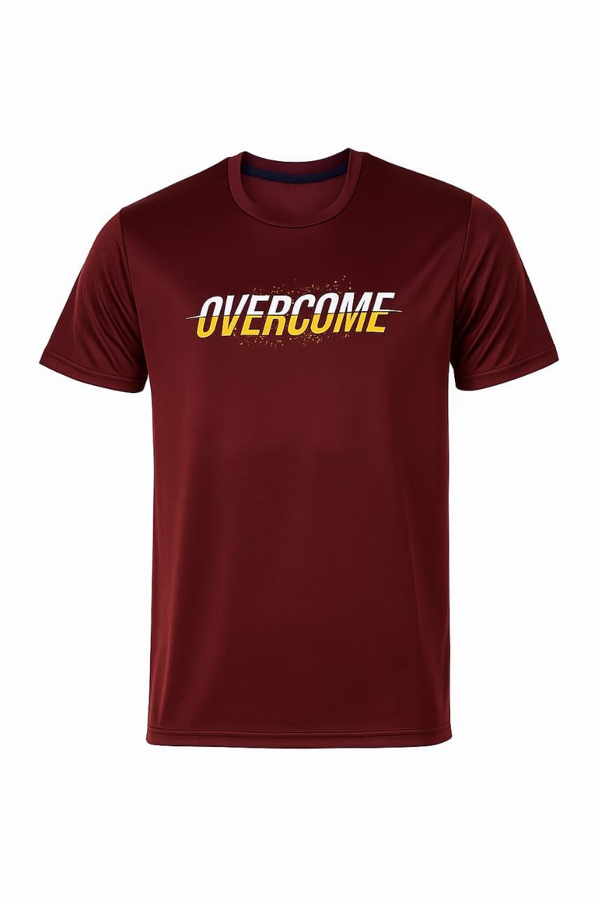 Overcome graphic performance t-shirt
