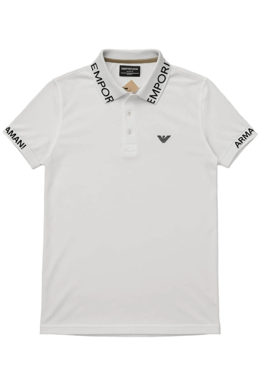 Balmain Logo‑Detail Polo Shirt