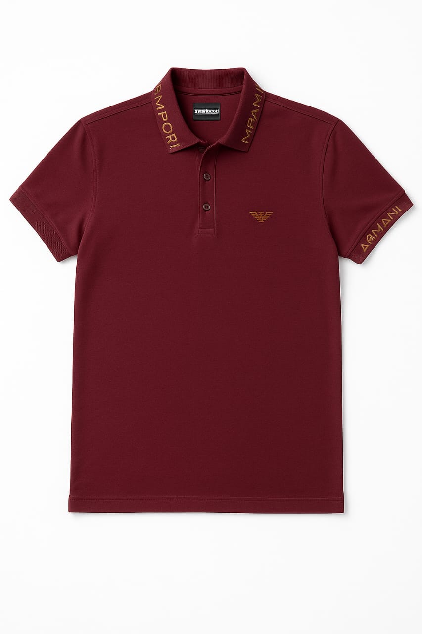 Balmain Logo‑Detail Polo Shirt