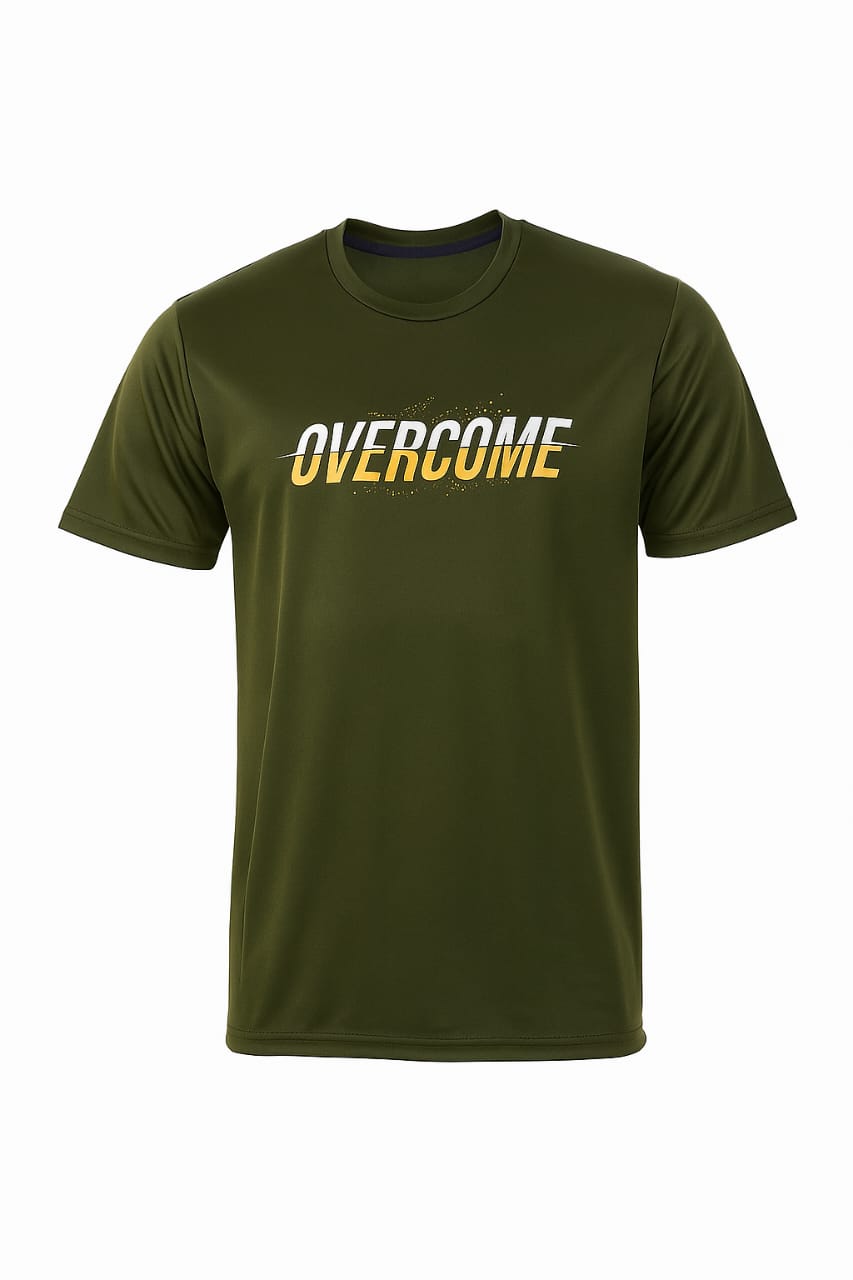 Overcome graphic performance t-shirt