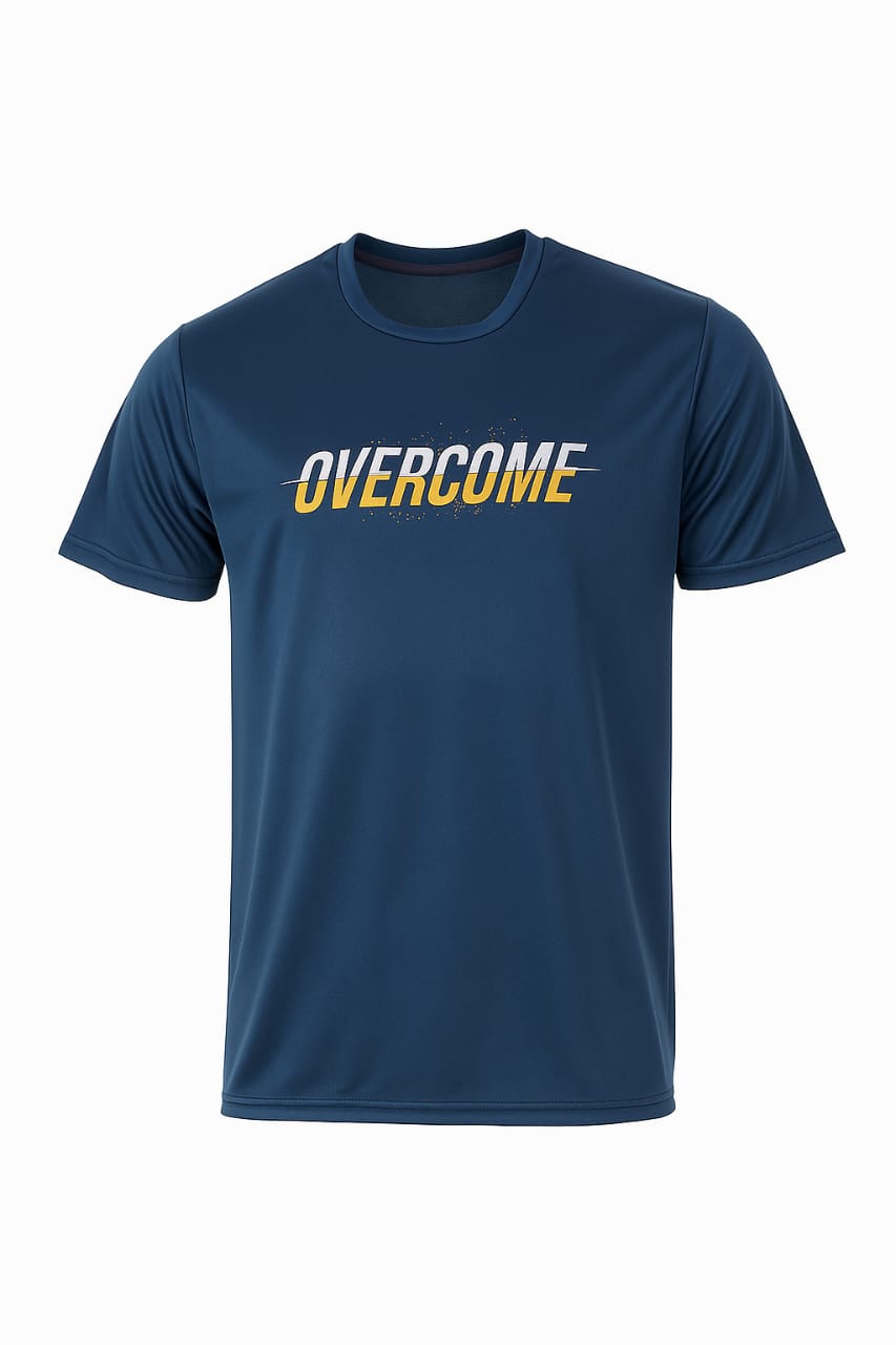 Overcome graphic performance t-shirt