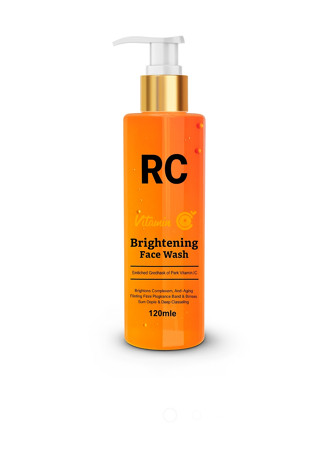 RC Natural Glow Brightening Face Wash – Radiant & Smooth Skin (natural + luxury feel)